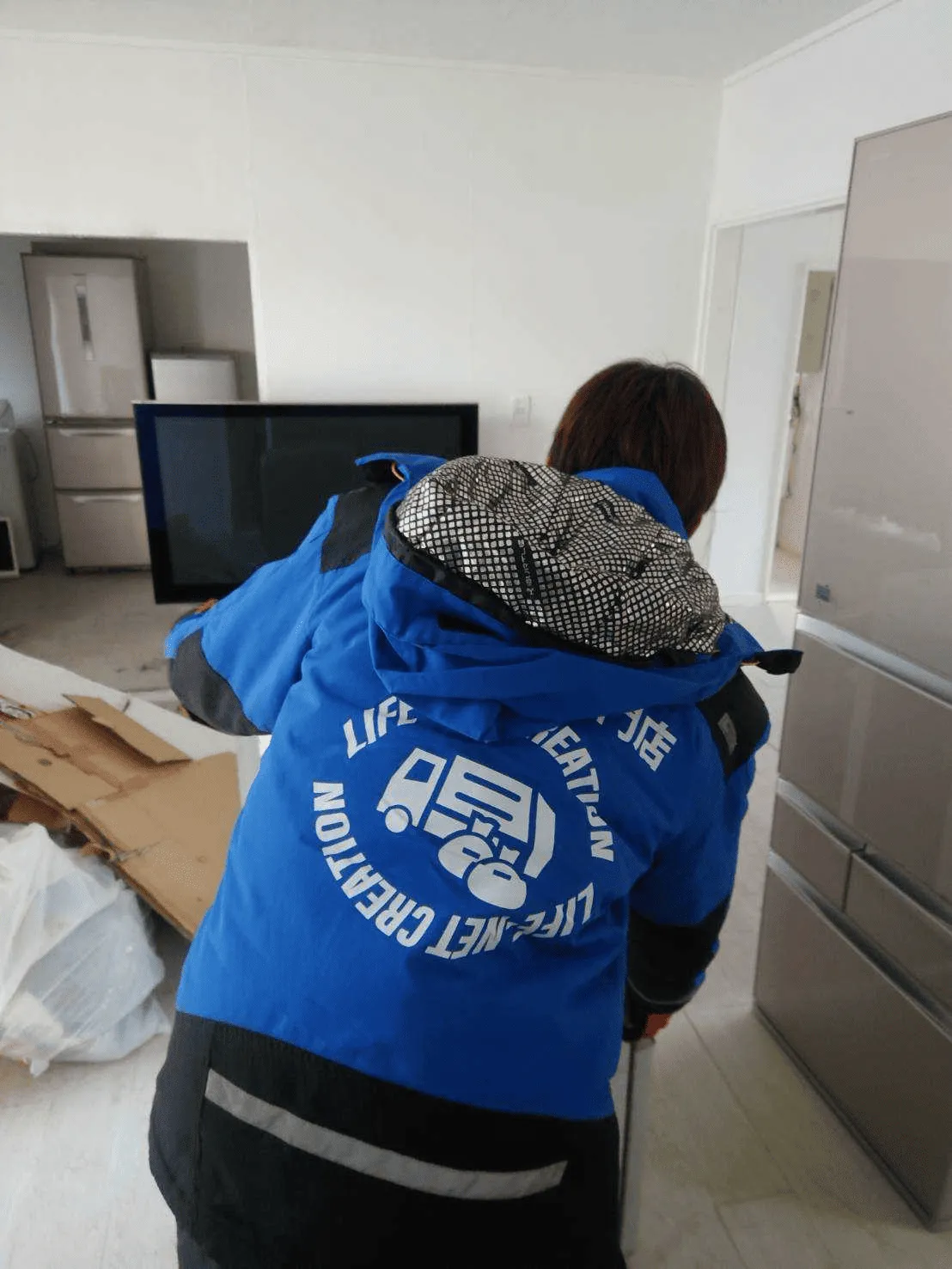 帯広市K様邸の不用品回収