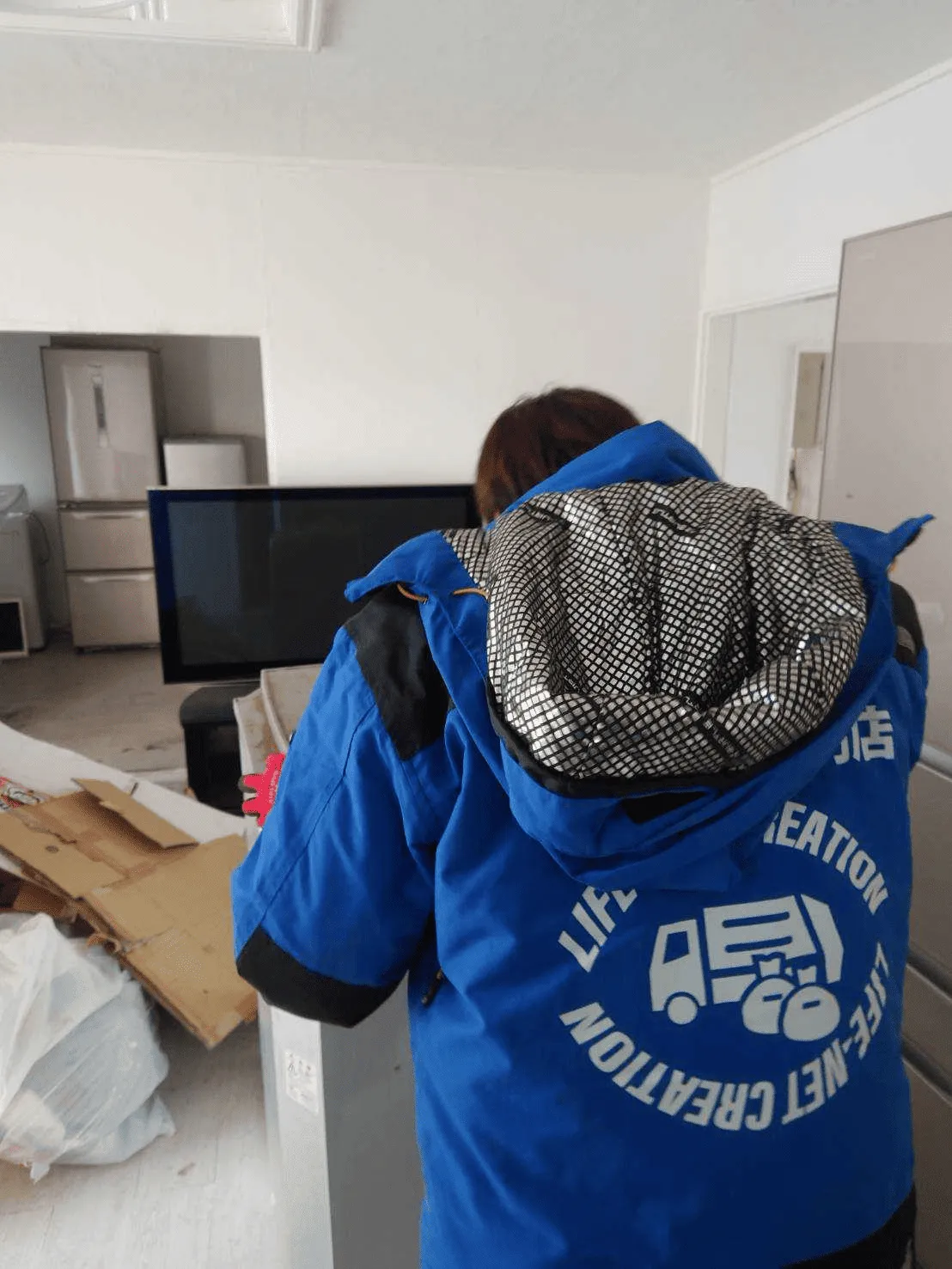 帯広市K様邸の不用品回収