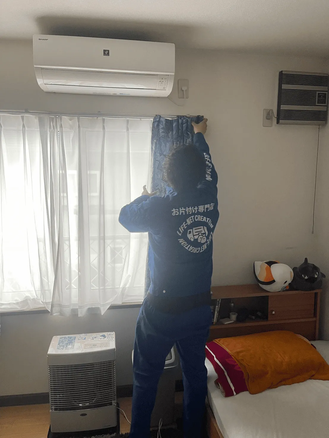 芽室町I様邸の不用品回収
