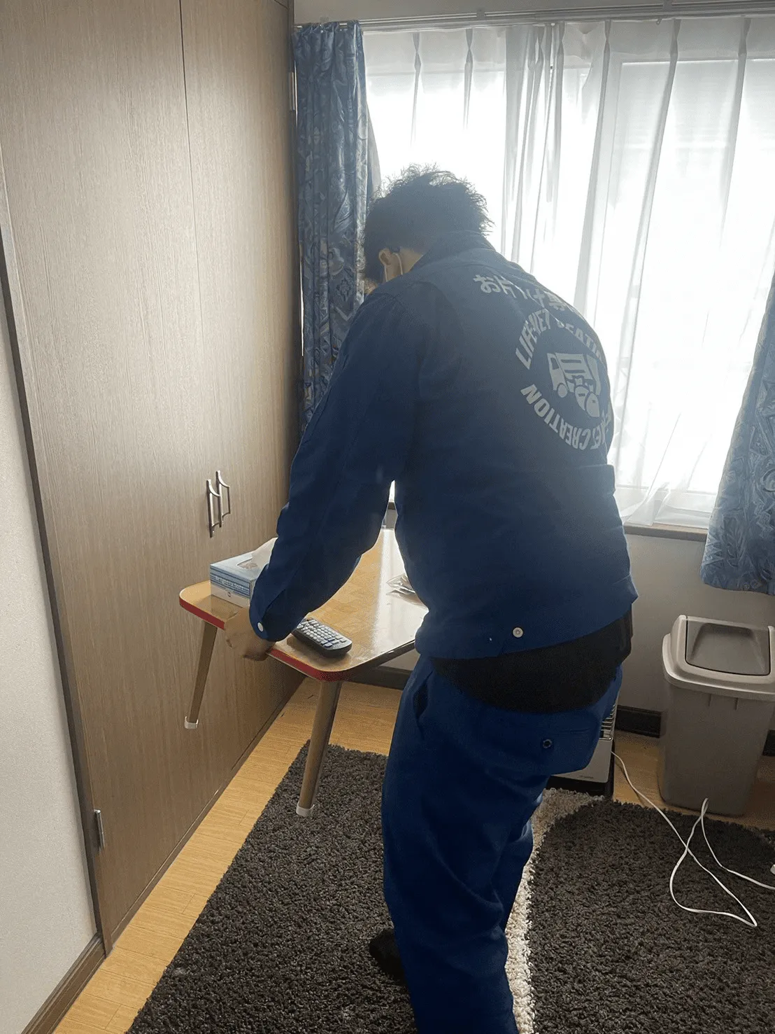 芽室町I様邸の不用品回収
