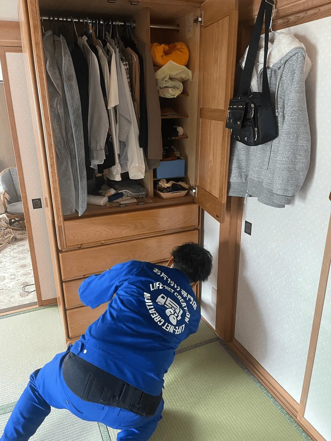 帯広市K様邸の不用品回収