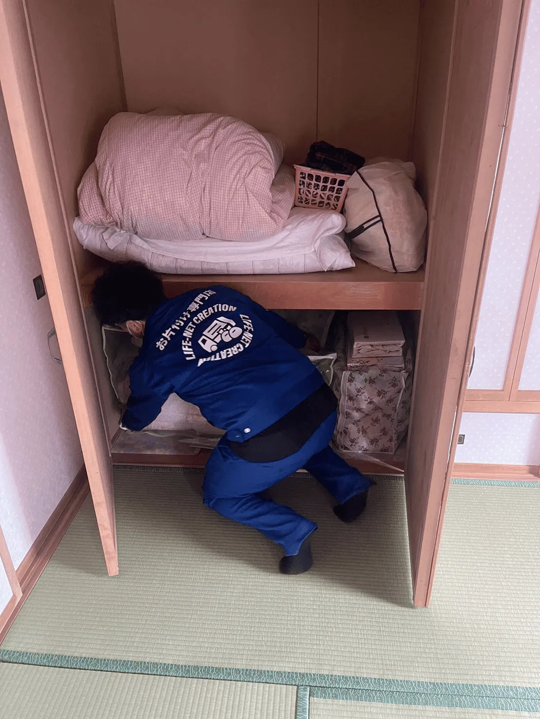 帯広市K様邸の不用品回収