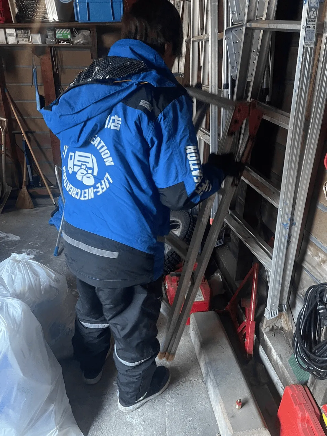 帯広市N様邸の不用品回収　
