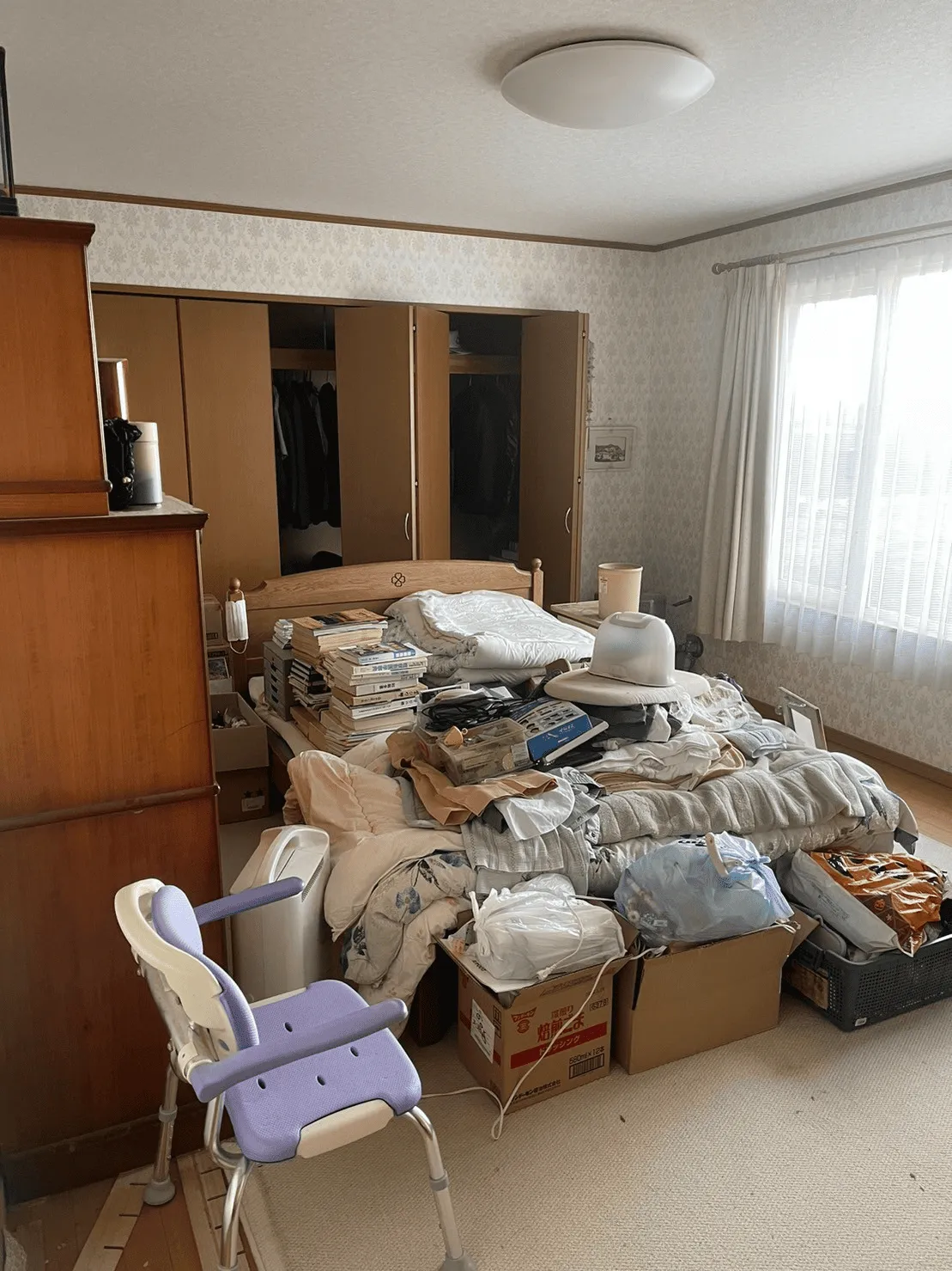 芽室町O様邸の不用品回収　