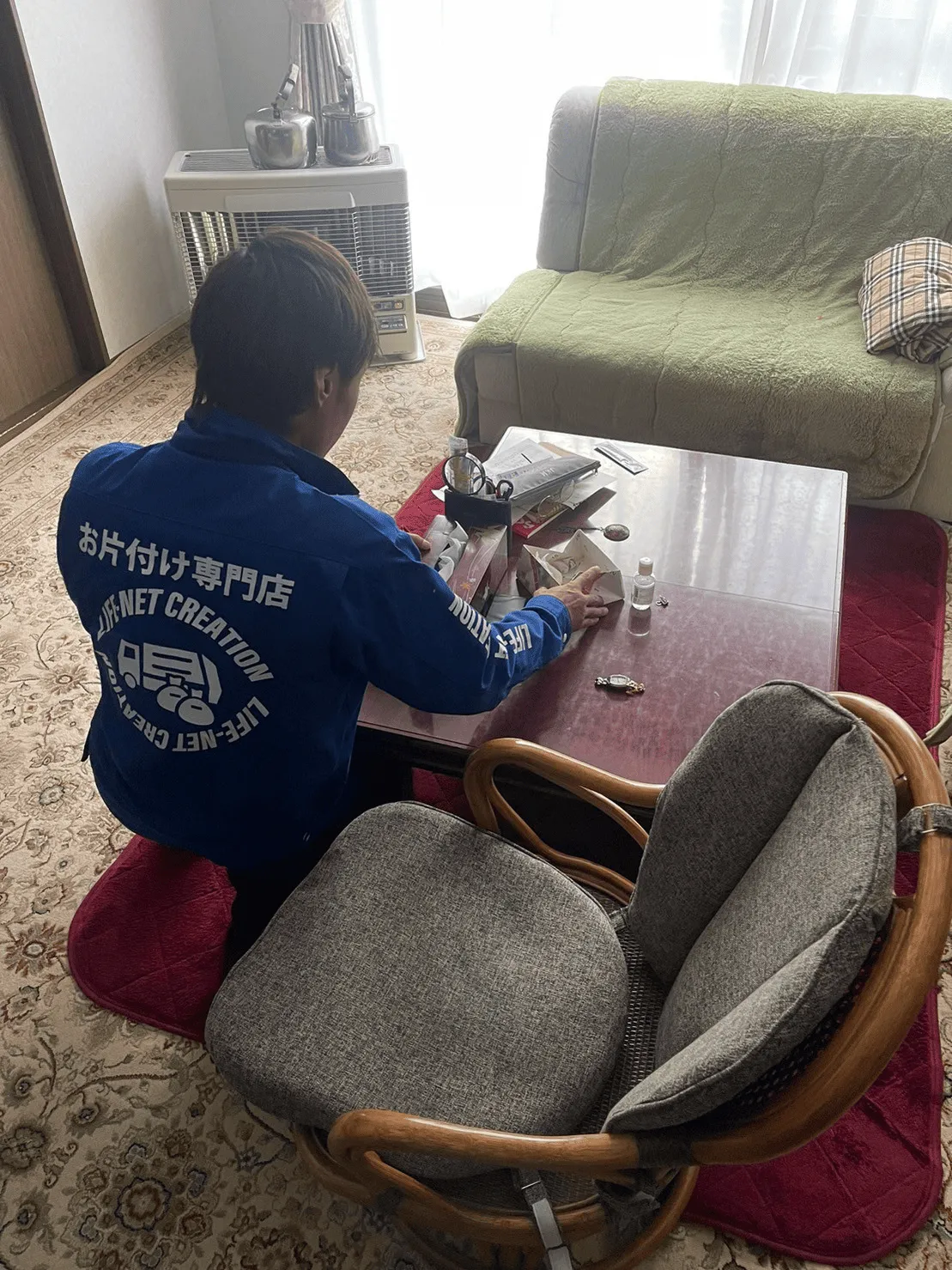 幕別町F様邸の不用品回収　