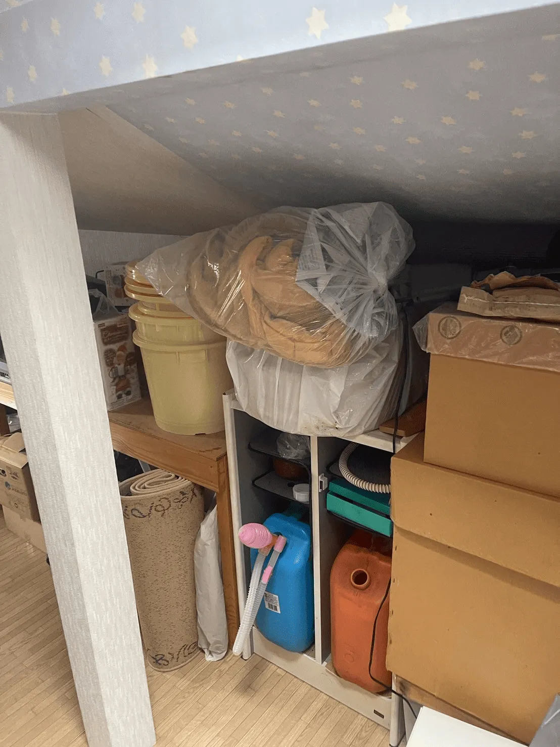 帯広市R様邸の不用品回収　