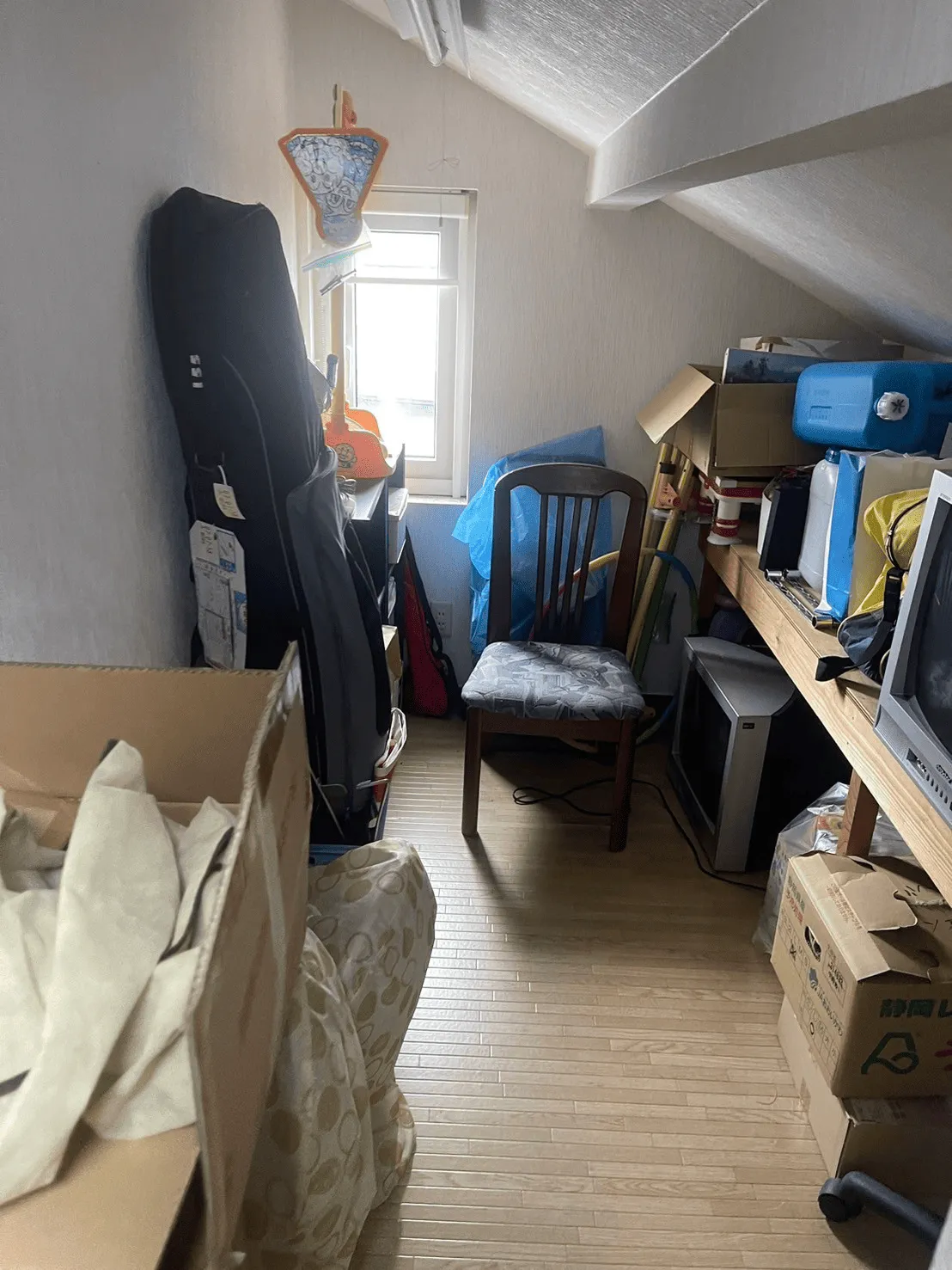 帯広市R様邸の不用品回収　