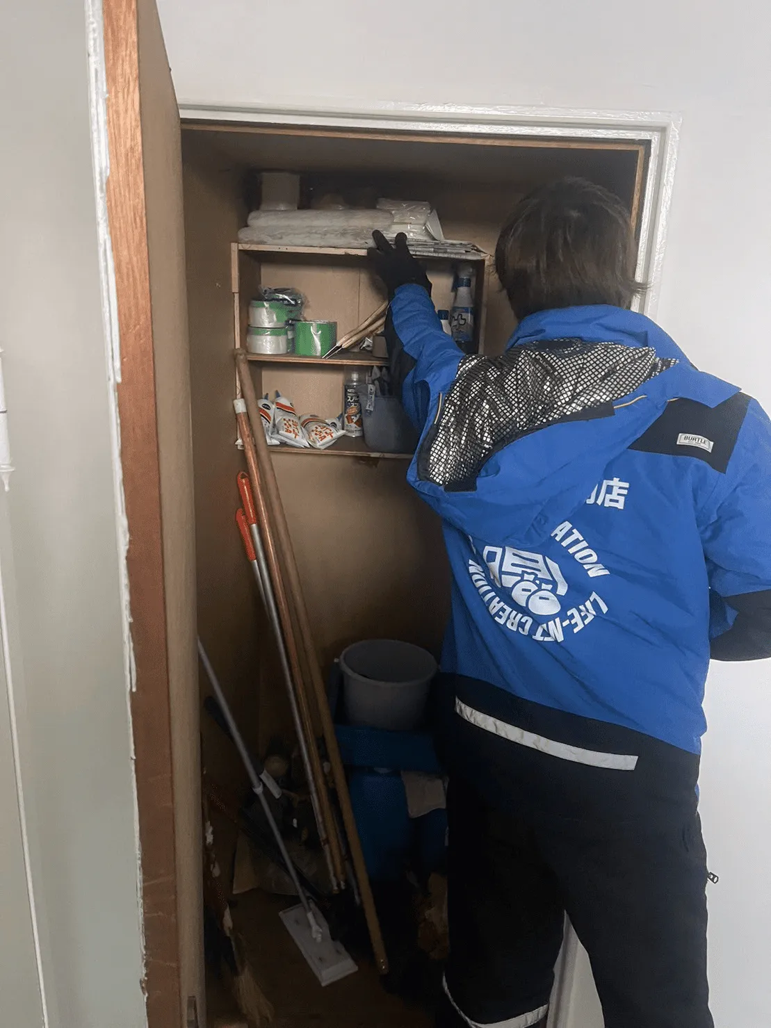 帯広市G様邸の不用品回収　