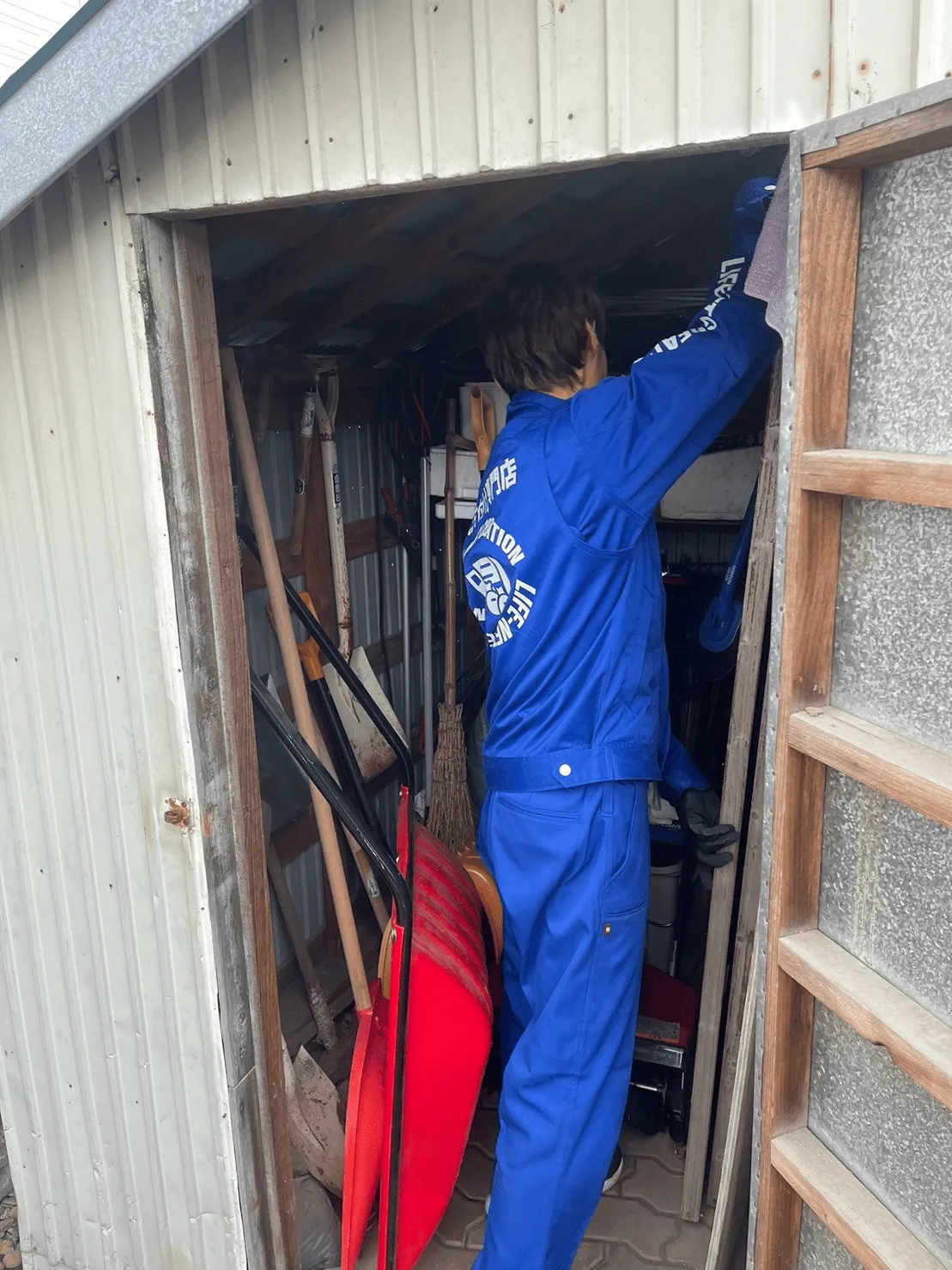 帯広市D様邸の不用品回収　