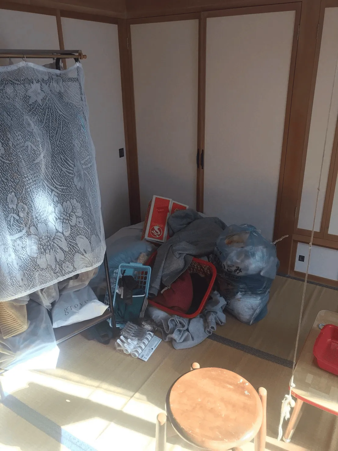 幕別町Q様邸の不用品回収　
